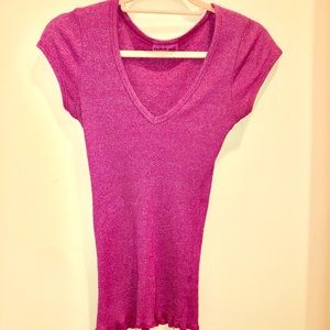 Adorable Michael Stars shimmer tee.